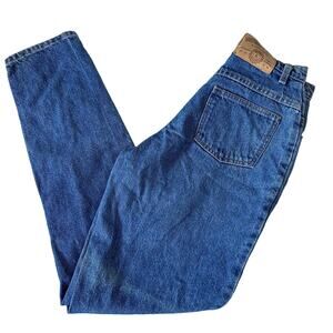 Northcrest Jean Co Vintage 90s Mom Jeans Tapered Leg Blue